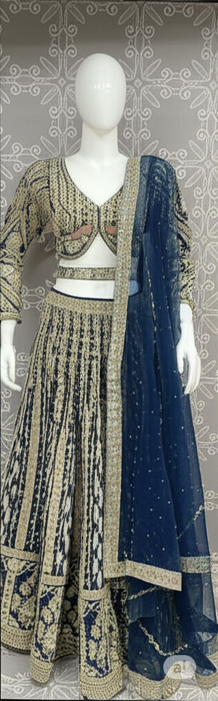 Indian Wedding/Sider Lehenga Choli