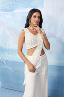 Indo Western Ready to wear Palazo Set Georgette Fabric